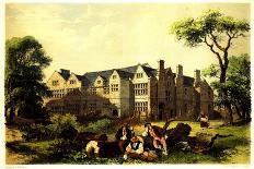 Sawston Hall, Cambridgeshire, 1848-James Dafforne-Framed Stretched Canvas
