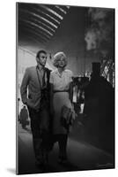 James Dean and Marilyn at the Station-Chris Consani-Mounted Art Print