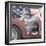 James Dean Flag with Border-Jerry Michaels-Framed Art Print