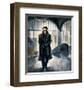 James Dean Parting Train-Renate Holzner-Framed Art Print