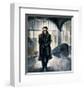 James Dean Parting Train-Renate Holzner-Framed Art Print