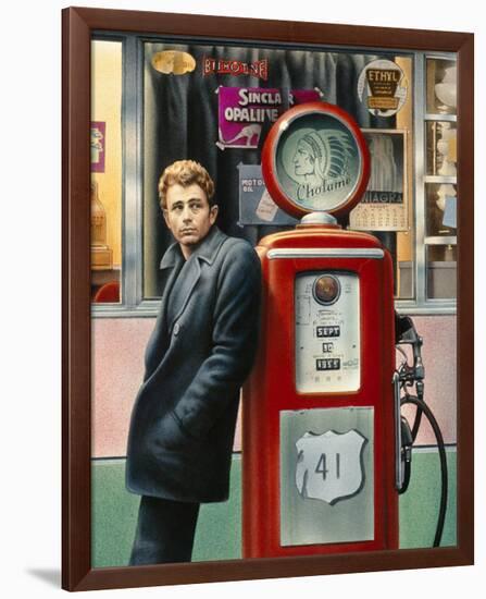 James Dean PG-Chris Consani-Framed Art Print