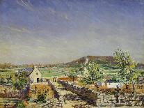 View from the White Hart, Guestling, Sussex, c.1911-12-James Dickson Innes-Giclee Print