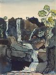 The Waterfall-James Dickson Innes-Giclee Print