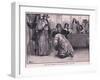 James Doing Homage to the Papal Nuncio Ad 1687-Henry Marriott Paget-Framed Giclee Print