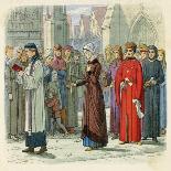 Funeral of King Richard II-James Doyle-Giclee Print