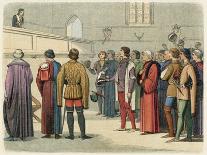 Richard III Invited to Accept the Crown by Buckingham at Baynards Castle-James Doyle-Art Print