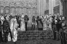 The Marriage of the Duke and Duchess of Albany, 27 April 1882-James Dromgole Linton-Stretched Canvas