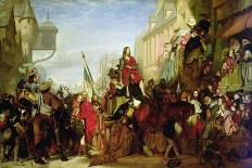 Return of Mary, Queen of Scots, to Edinburgh-James Drummond-Giclee Print