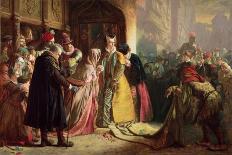 Return of Mary, Queen of Scots, to Edinburgh-James Drummond-Giclee Print