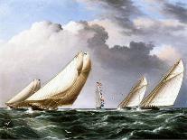 American Yachts Racing, C.1875-James E. Buttersworth-Giclee Print