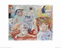 Untitled-James Ensor-Stretched Canvas