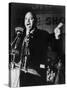 James Farmer, Co-Founder of Congress of Racial Equality, Speaking in Harlem, 1965-null-Stretched Canvas