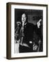 James Farmer, Co-Founder of Congress of Racial Equality, Speaking in Harlem, 1965-null-Framed Photo