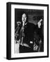 James Farmer, Co-Founder of Congress of Racial Equality, Speaking in Harlem, 1965-null-Framed Photo