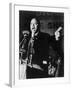 James Farmer, Co-Founder of Congress of Racial Equality, Speaking in Harlem, 1965-null-Framed Photo