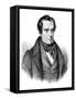 James Fenimore Cooper (1789-185), American Author, 19th Century-null-Framed Stretched Canvas