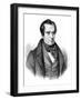 James Fenimore Cooper (1789-185), American Author, 19th Century-null-Framed Giclee Print