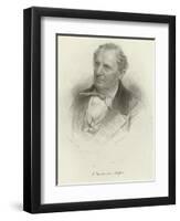 James Fenimore Cooper-Mathew Brady-Framed Giclee Print