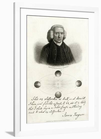 James Ferguson, Scottish Astronomer-Percy Roberts-Framed Art Print