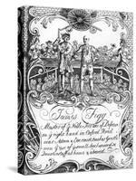 James Figg - advertisment by William Hogarth, c 1729/30-William Hogarth-Stretched Canvas