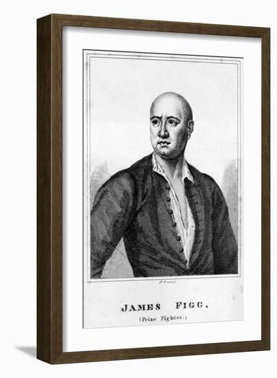 James Figg, Prize Fighter, C19th Century-R Graves-Framed Giclee Print
