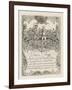 James Figg's Trade Card Designed by Hogarth-William Hogarth-Framed Giclee Print