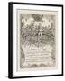 James Figg's Trade Card Designed by Hogarth-William Hogarth-Framed Giclee Print