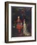 James Francis Edward Stuart (1688-1765), Louisa Maria Theresa Stuart (1692-1712), 1695, (1911)-Nicolas De Largilliere-Framed Giclee Print
