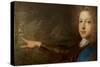 James Francis Edward Stuart (1688-1766), 1688-1766 (Oil on Canvas)-Francois de Troy-Stretched Canvas