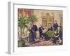 James Garfield and His Family, Pub. Kurz and Allison, C.1882-null-Framed Giclee Print