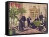 James Garfield and His Family, Pub. Kurz and Allison, C.1882-null-Framed Stretched Canvas