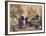 James Garfield and His Family, Pub. Kurz and Allison, C.1882-null-Framed Giclee Print