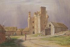 Colqhouny Castle, 1841-James Giles-Stretched Canvas