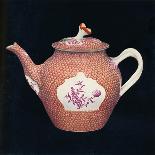 'Worcester Teapot and Cover', c1770-James Giles-Stretched Canvas