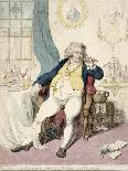 Pitt and Napoleon-James Gillray-Giclee Print