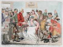 Lady Godina's Rout, Or, Peeping-Tom Spying Out Pope-Joan-James Gillray-Giclee Print