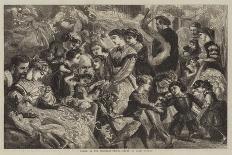The Return of Old Christmas-James Godwin-Giclee Print