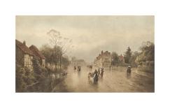 A Showery Day-James Gozzard-Framed Premium Giclee Print