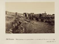 The Conduit of the Upper Pool and the West Wall of the City and the Entrance by the Joppa or…-James Graham-Framed Photographic Print