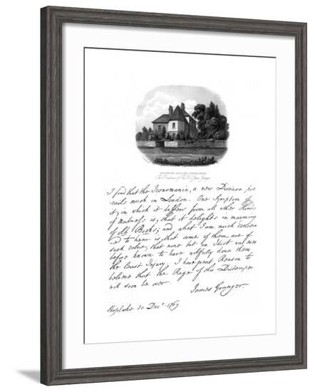 James Granger's Home--Framed Giclee Print