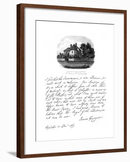 James Granger's Home-null-Framed Giclee Print