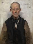 Old Willie - the Village Worthy, 1886 (Oil on Canvas)-James Guthrie-Giclee Print