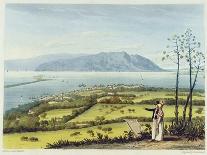 Kingston and Port Royal from Windsor Farm, from 'A Pictureseque Tour of the Island of Jamaica'-James Hakewill-Giclee Print