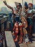 The Army Entered Mexico to the Sound of Martial Music-James Henry Robinson-Giclee Print