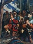 The Army Entered Mexico to the Sound of Martial Music-James Henry Robinson-Framed Giclee Print