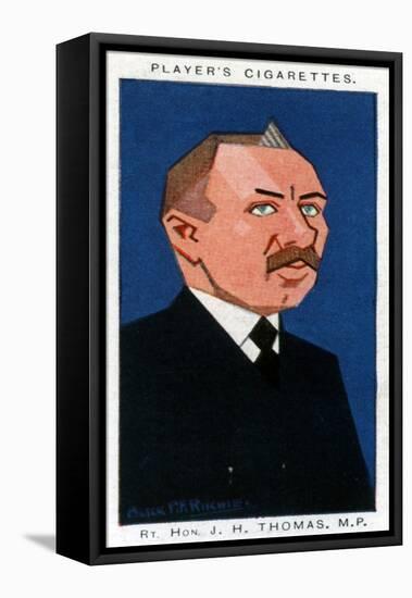 James Henry Thomas, British Trade Unionist and Politician, 1926-Alick PF Ritchie-Framed Stretched Canvas