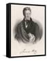 James Hogg Scottish Poet with His Dog-null-Framed Stretched Canvas