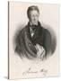 James Hogg Scottish Poet with His Dog-null-Stretched Canvas