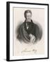 James Hogg Scottish Poet with His Dog-null-Framed Art Print